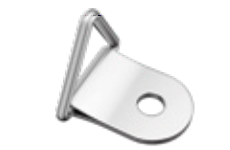 Triangular wire buckle
